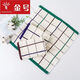 金號(hào)（KING SHORE）100%純棉2/3條裝正品金號(hào)純棉方巾全棉方格小毛巾 吸水好經(jīng)濟(jì)實(shí)用 三色各一條 38g 34x33cm