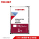 东芝（TOSHIBA） 2.5英寸  5400转 SATA 笔记本机械硬盘车载监控个人云 笔记本硬盘 1TB -MQ04ABF100  7mm厚smr 机械硬盘+9.5mm光驱支架