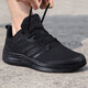 阿迪達斯（adidas）男鞋2025年秋季網(wǎng)面透氣運動(dòng)鞋緩震耐磨輕便黑武士休閑跑步鞋 FY6718/網(wǎng)面透氣/黑武士 41