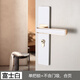 凡帝羅（fandiluo）白色門(mén)鎖極簡(jiǎn)奶油風(fēng)室內臥室門(mén)把手靜音家用輕奢房間木門(mén)全套鎖具 50H28富士白-門(mén)鎖