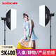 神牛（Godox） SK400WII二代影室閃光燈電商產(chǎn)品攝影燈廣告拍攝影棚套裝人像產(chǎn)品拍攝補光燈 SK400W-二代單燈頭 官方標(biāo)配