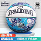 斯伯丁（SPALDING）潮流時(shí)尚室內(nèi)外通用籃球小子系列藍(lán)色77-746Y送男友送女友 7號(hào)球（標(biāo)準(zhǔn)）