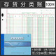 上海立信存貨分類(lèi)賬數量金額式多欄式明細賬進(jìn)銷(xiāo)存記賬本活頁(yè)賬本賬冊 100張/本BZ2701H-16