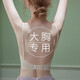 蜜桃杯大胸美背內(nèi)衣女夏全罩杯防下垂顯小抹胸白色U型露背2023新款 大胸美背--乳白色 80B