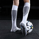 駿邁JUNMAI JY01足球襪男長(cháng)筒專(zhuān)業(yè)防滑加厚毛巾底長(cháng)筒襪足球神襪中筒耐磨襪子夏季比賽訓練襪 長(cháng)筒條紋-白色