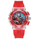 蕉遲手表兒童6-12歲男孩小學(xué)生奧特曼炫酷夜光防水學(xué)生電子表 紅色特利迦