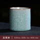 器酋 冰花汝窯茶杯 陶瓷開(kāi)片可養主人杯單杯大號單個(gè)功夫茶具茶盞高檔 03-汝窯冰花-直筒杯
