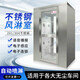 力覽風(fēng)淋室單人彩鋼板風(fēng)淋房風(fēng)淋機(jī)雙人雙吹不銹鋼風(fēng)淋門野餐用品 彩鋼單人單吹手動