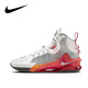 耐克（NIKE） AIR ZOOM GT JUMP 氣墊緩震耐磨高幫男子實(shí)戰(zhàn)籃球鞋 灰紅FJ7061-001 44.5