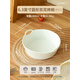 LH空氣炸鍋烤碗烤箱用雙耳陶瓷微波爐烤盤(pán)碗LH 圓形63英寸奶白3l以上的炸