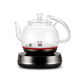 德源（DEYUAN）涌泉式全自動(dòng)茶壺底部上水電熱水壺語(yǔ)音提示玻璃燒水壺茶壺玻璃壺功夫茶燒水專(zhuān)用DYS19 墨晶黑
