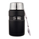 膳魔師（THERMOS） 燜燒杯SK-3020/3021兒童食物罐大容量男女保溫飯盒 SK-3020-BK