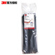 3M 綁扎帶自鎖固尼龍扎帶CT11BK50-C美國產(chǎn)Rosh UL認證 抗高低溫耐酸堿抗老化【282mm*4.6mm 100個(gè)/包】
