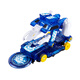 樂(lè )樂(lè )兄弟奧迪雙鉆暴力爆烈爆裂飛車(chē)合體變形玩具5四4代新款機器人兒童男孩 猛獸系列-極寒冰684111
