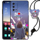 鑫唯樂 適用于OPPOA93手機殼5G版液態(tài)硅膠保護套PEHM00卡通油光彩繪a93女 此生加油 關(guān)注店鋪 配掛繩指環(huán) oppoA93 5G版
