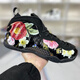 莆田純原Air Foamposite噴泡籃球鞋萬(wàn)圣節休閑復古運動(dòng)鞋男鞋大碼 花夲噴 莆田純原 43 標準尺碼