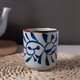 和風(fēng)四季日式釉下彩馬杯陶瓷水杯個(gè)性茶杯早餐杯子創(chuàng  )意直口杯 （鉤藤）茶杯（130ml）單個(gè)
