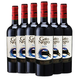 黑貓（GatoNegro）黑貓梅洛干紅 美樂(lè ) 智利進(jìn)口紅酒 Merlot 智利黑貓紅酒 6瓶