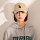 MLB旗艦官方男女帽子運動(dòng)休閑鴨舌帽情侶遮陽(yáng)帽軟頂棒球帽禮物 洛杉磯道奇隊/米黃色/77 均碼 F