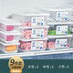 sungsa冰箱保鮮盒食品級冷凍盒收納盒水果盒雙開門大骨頭冷藏冰柜儲藏盒 九件套(2.6L+4.5L+ 5.5L ）*3