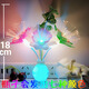 嗣音嗣音LED七彩蘑菇小夜燈光控感應(yīng)插電臥室床頭喂奶起夜過道走廊夜 滿天星 七彩花瓶(光控)
