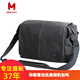 馬田（MATIN） 馬田單反相機(jī)包單肩專業(yè)帆布文藝復(fù)古微單斜跨攝影包男女佳能尼康索尼富士 文藝黑（加大號(hào)）