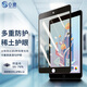 0度 適用蘋(píng)果iPad Pro鋼化膜2026/25/24款Air5/6保護膜 iPad mini6高清抗藍光護眼膜防刮耐磨平板貼膜 iPad Mini1/2/3代-黑色 7.9英寸