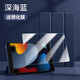 倪爾克 iPad保護(hù)套iPad9/8/7/10代蜂窩三折支撐保護(hù)殼ipadpro/air蘋果平板電腦保護(hù)套Apple平板皮套 深海藍(lán)【智能休眠皮套】+品牌鋼化膜 【10.2英寸】iPad 9/8/7