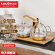金灶（KAMJOVE）自動(dòng)上水電熱水壺 泡茶專(zhuān)用茶臺燒水壺燒水保溫一體全自動(dòng)恒溫 G6 頂部旋轉加水【23*37cm】