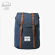 Herschel赫行 中國限定款retreat雙肩包大號書(shū)包戶(hù)外出行 單寧藍 19.5升