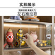 ttooks亞克力柜門(mén)定制門(mén)板透明書(shū)柜門(mén)隔板加裝玻璃柜子擋板防塵推拉上翻 左右推拉款定制（聯(lián)系商家） 定制專(zhuān)拍（聯(lián)系商家）