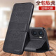 ALIVO 適用vivo Y35手機(jī)殼Y53t保護(hù)皮套Y35m+翻蓋式防摔全包硅膠軟殼男女 【Y35/Y35m】釉木黑+鋼化膜