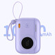 WOPOW沃品  mini相機自帶雙線(xiàn)移動(dòng)電源22.5W快充小巧便攜適用于蘋(píng)果華為安卓LQ01 米白 10000mAh
