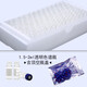 華鷗 棕色色譜氣相液相安捷倫進(jìn)樣瓶色譜瓶樣品瓶頂空瓶特氟龍墊片含蓋墊 1.5-2ml透明（頂空帶刻度）100只