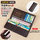 班亞奴錢(qián)包男士長(cháng)款真皮超薄2025新款軟牛皮帶拉鏈錢(qián)夾青年商務(wù)皮夾潮牌 咖啡色-常規款（防盜刷）