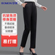 羅蒙西褲女商務(wù)休閑正裝面試工作高腰西裝長(zhǎng)褲子顯瘦直筒職業(yè)工裝褲