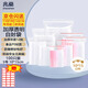 兆燊 自封袋5號10*15cm超厚12絲密封袋食品級留樣袋封口袋留驗袋子取樣袋透明包裝袋 白邊(100只/包)【京配】