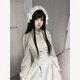 閃動(dòng)少女（SHANDONGSHAONV）洛麗塔秋冬Lolita法式優(yōu)雅氣質(zhì)減齡重工蕾絲長(cháng)袖連衣裙秋季新款高 271連衣裙【高質(zhì)量】 S