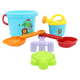 費(fèi)雪（Fisher-Price）沙灘玩具6件套裝 兒童戶外戲水玩沙挖沙鏟子玩具生日禮物禮品