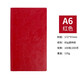 錦兔A5簡(jiǎn)約商務(wù)B5皮面本軟面抄皮質(zhì)筆記本會(huì )議記錄記事本辦公用品文具學(xué)生日記手賬本定制LOGO 8625-A6紅色