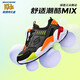 Skechers斯凱奇兒童鞋男童運(yùn)動(dòng)鞋磁吸扣大童拼接撞色潮鞋休閑鞋405224L 四季款/木炭色/多彩色/CCMT 37