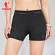 喬丹飛影半彈跑步運動(dòng)短褲女2026新款拉松競速緊身防磨跑步壓縮褲子女 黑色【腰部口袋可裝手機】 S /160
