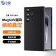 0度適用于三星s25ultra s24ultra 手機(jī)殼保護(hù)套納帕真皮磁吸充電全包防摔保護(hù)殼 三星s24ultra納帕真皮手機(jī)殼 - 黑色