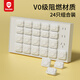 貝得力（BEIDELI）插座保護(hù)蓋防觸電插座嬰兒保護(hù)蓋兒童安全防護(hù)蓋電源保護(hù)套24只
