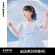 MiniPeace【公主系列】太平鸟童装儿童夏季连衣裙华丽珠片公主裙 蓝色2 150cm