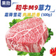 果勛澳洲和牛M9菲力牛排 凈重1斤 牛柳谷飼牛排原切 惠靈頓 雪花牛肉