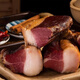HOGODAG廣西煙熏后腿臘肉農(nóng)家自制煙熏肉正宗臘咸肉土黑豬后腿肉二刀臘肉 【煙熏后退肉】1斤