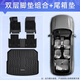 KEOGHS適配24-2025款福特蒙迪歐運動(dòng)版后備箱墊2024新款TPE尾箱墊車(chē)內裝 雙層腳墊后備箱墊(黑色美尼絨) 蒙迪歐*17-21款