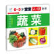 海潤陽(yáng)光 0-3歲寶寶認讀全書(shū) 蔬菜 彩圖注音翻翻書(shū) 寶寶撕不爛啟蒙認知卡片翻翻看益智繪本動(dòng)物兒歌數學(xué)唐詩(shī)學(xué)前讀物不怕撕的寶寶書(shū)
