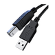 一葉蘭 雅馬哈卡西歐電鋼琴電子琴usb數(shù)據(jù)傳輸線midi作曲連接電腦手機(jī)平板線 3米